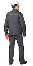 Костюм СИРИУС-ДАЛЛАС куртка, брюки, серый, фото 2