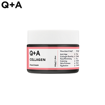 Крем с коллагеном Q+A Collagen Face Cream 50г