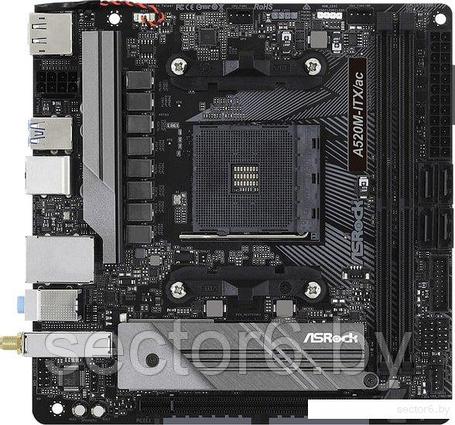 Материнская плата ASRock A520M-ITX/ac, фото 2