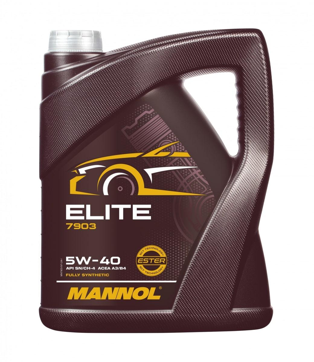 5W-40 MANNOL Масло моторное Elite 7903, 5л