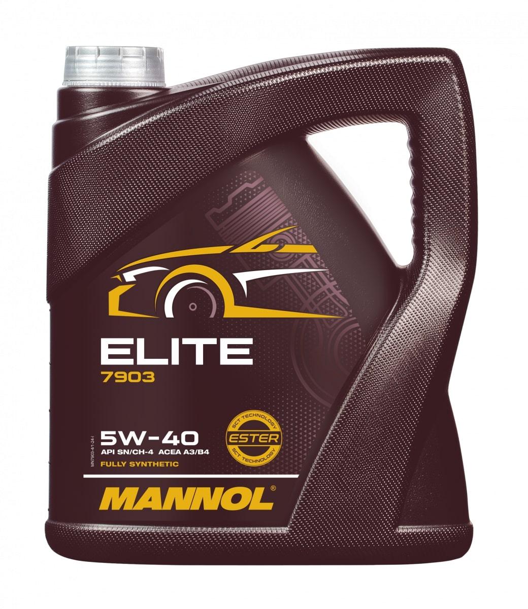 5W-40 MANNOL Масло моторное Elite 7903, 4л