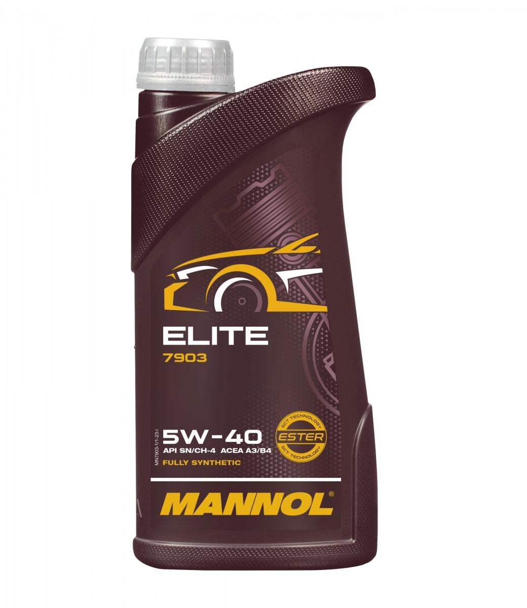 5W-40 MANNOL Масло моторное Elite 7903, 1л