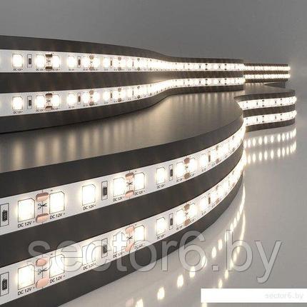 Светодиодная лента Elektrostandard 12V 9.6W 120Led 2835 IP20 теплый белый a050539, фото 2