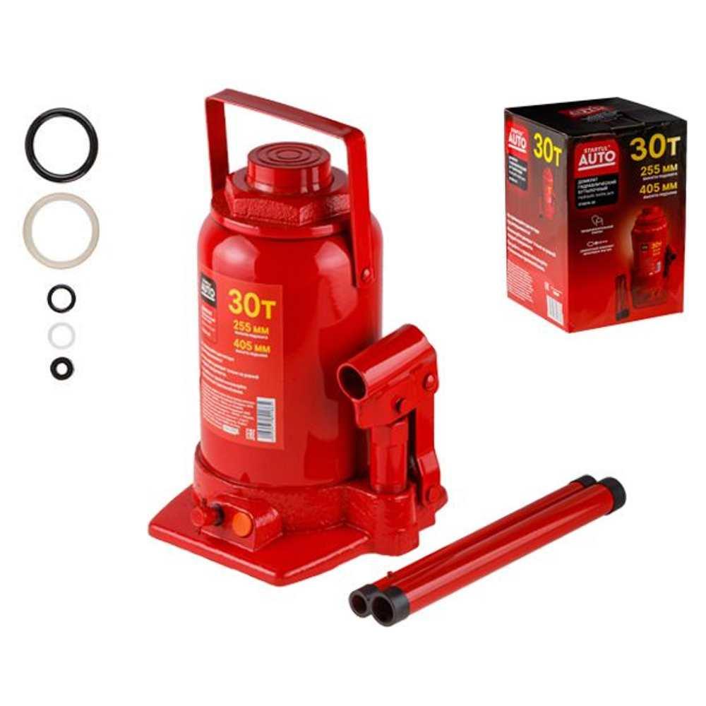 Домкрат бутылочный 30т STARTUL AUTO (ST8018-30) (255-405мм)