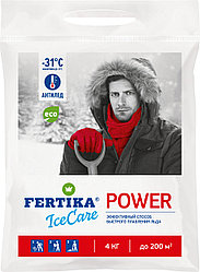 Безопасный противогололедный реагент ICECARE POWER, 4кг