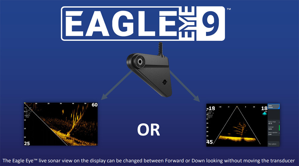 Lowrance Eagle EYE 9 - с датчиком живого сонара