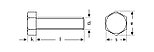 ЗУБР ГОСТ 7798-70, кл. пр. 5.8, M6 х 30 мм, цинк, 6 шт, болт (303086-06-030), фото 3