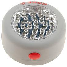 ЗУБР 28 LED, крючок для подвеса, магнит, светодиодный фонарь (61812)