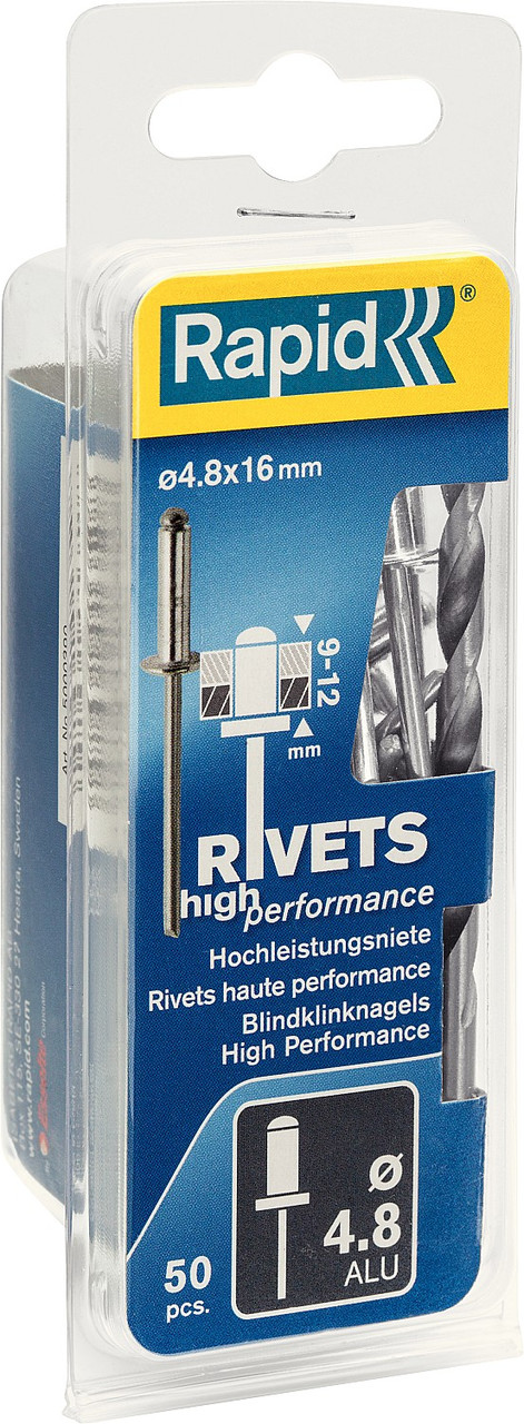 RAPID 4.8 х 16 мм, 50 шт, алюминиевая заклепка (5000390)