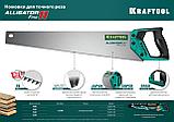 KRAFTOOL Alligator Fine 11, 400 мм, ножовка для точного реза (15203-40), фото 9