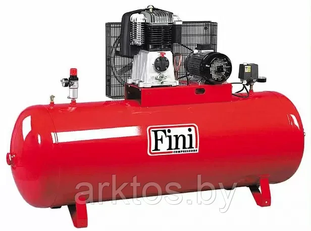 Поршневой компрессор с ременным приводом FINI BK-119-500F-7.5, 10 атм., 840 л/мин