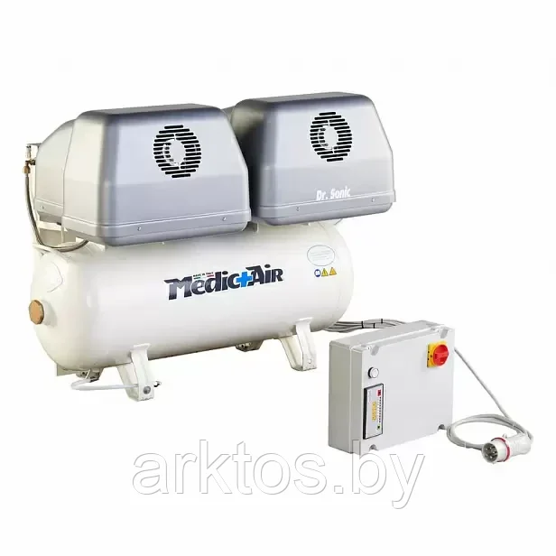 Компрессор медицинский безмасляный FINI DR SONIC 640-90F-ES-6T, 8 атм., 640 л/мин