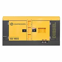 Дизельный винтовой компрессор ET-Compressors ET SD-185S-7, 7 атм., 5.2 м/3мин