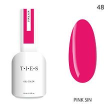 TIES, Гель-лак 48 Pink sin, 10 мл