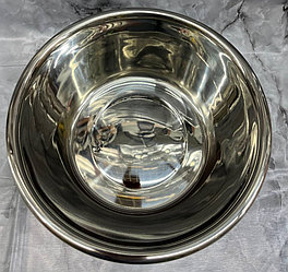 Миска металлическая 24*10 см