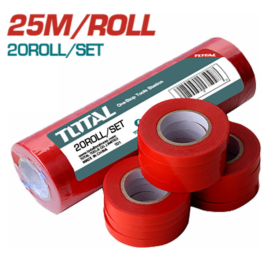 Лента для тапенера 25м TOTAL THTPTM1251T (20 шт)