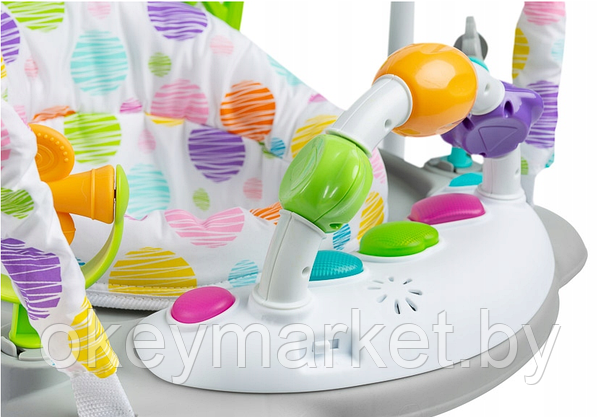 Игровой развивающий центр-прыгунки TOYZ COSMO GREY, фото 3
