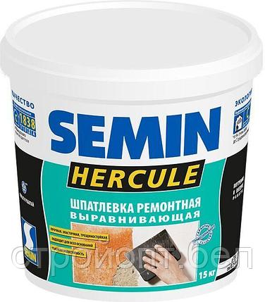 Ремонтно-реставрационная влагостойкая шпатлевка Semin Hercule, 15 кг, фото 2