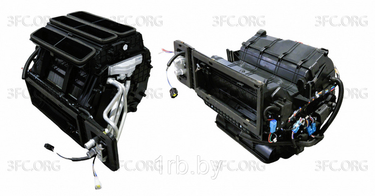Отопитель салона X3000, в сборе