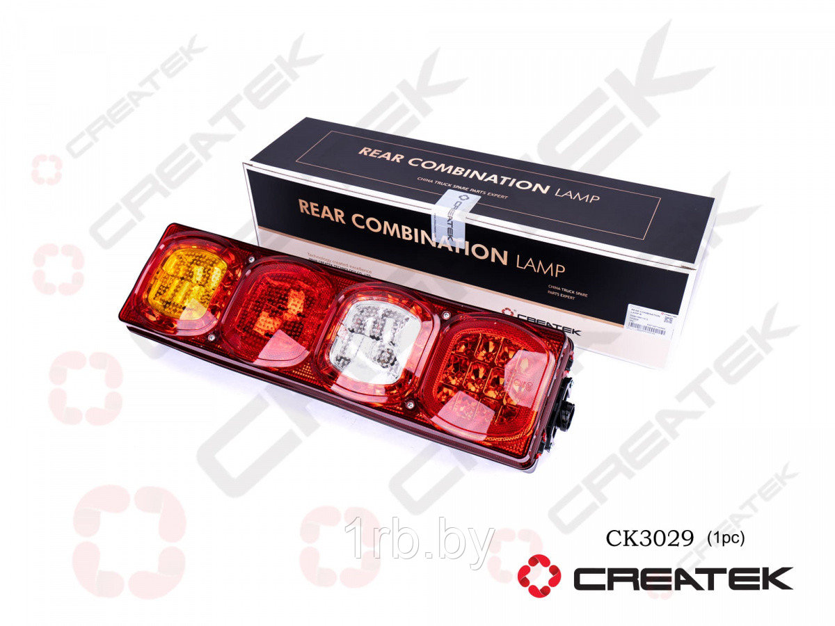 Фонарь задний X3000, (DZ95189811212), правый, CK3029, createk