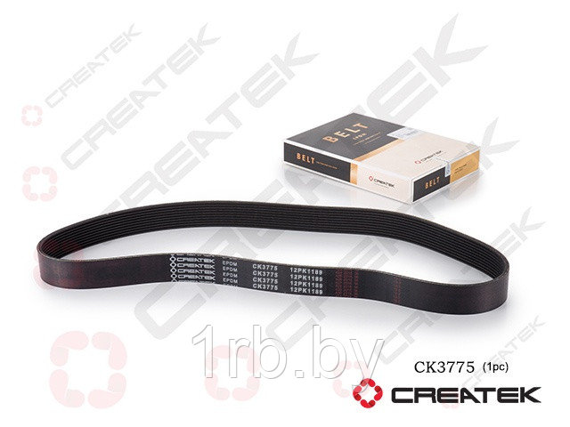 Ремень 12PK1189, WEICHAI WP13, (1000753213), CK3775, createk