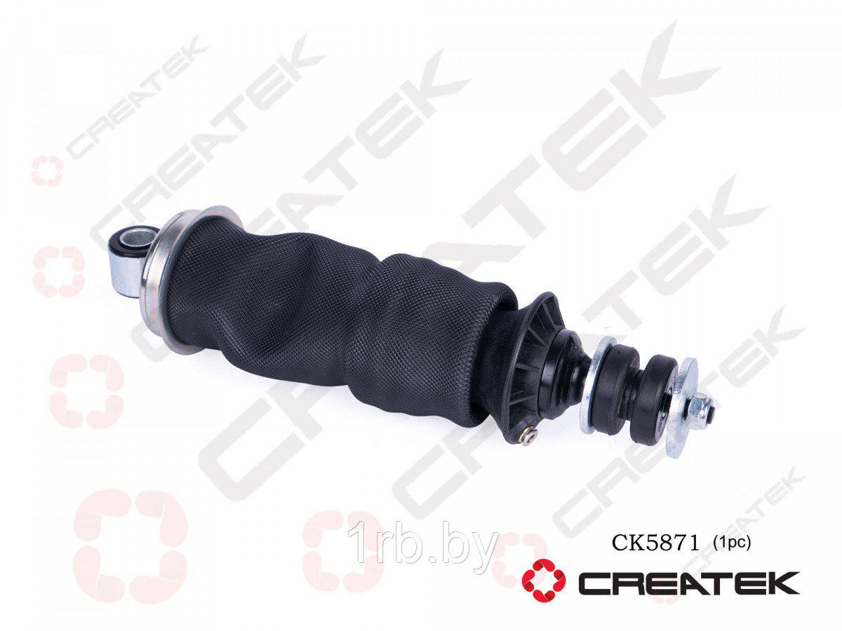 Амортизатор кабины X3000, пневматический, (DZ14251430020), передний, CK5871, createk