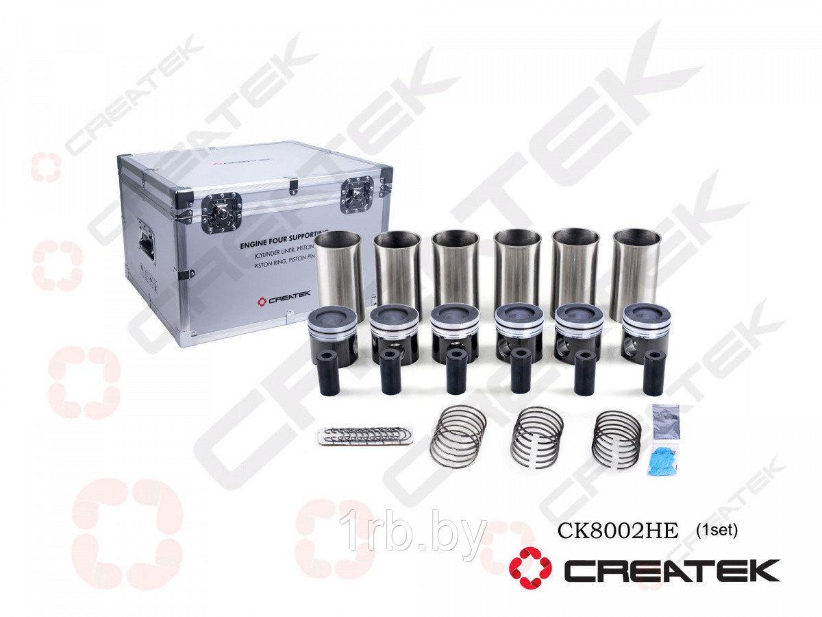 Поршневая группа ЕВРО-2, WD615.46 360-371 л.с., (61260030011-WD615), CK8002HE, createk