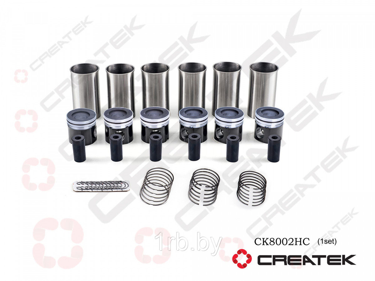 Поршневая группа ЕВРО-2, WD615.46 360-371 л.с., (61260030011-WD615), CK8002HC, createk