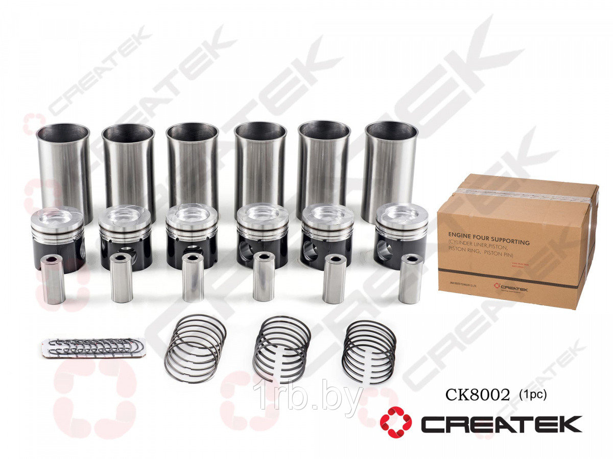 Поршневая группа ЕВРО-2, WD615.46 360-371 л.с., (61260030011-WD615), CK8002, createk