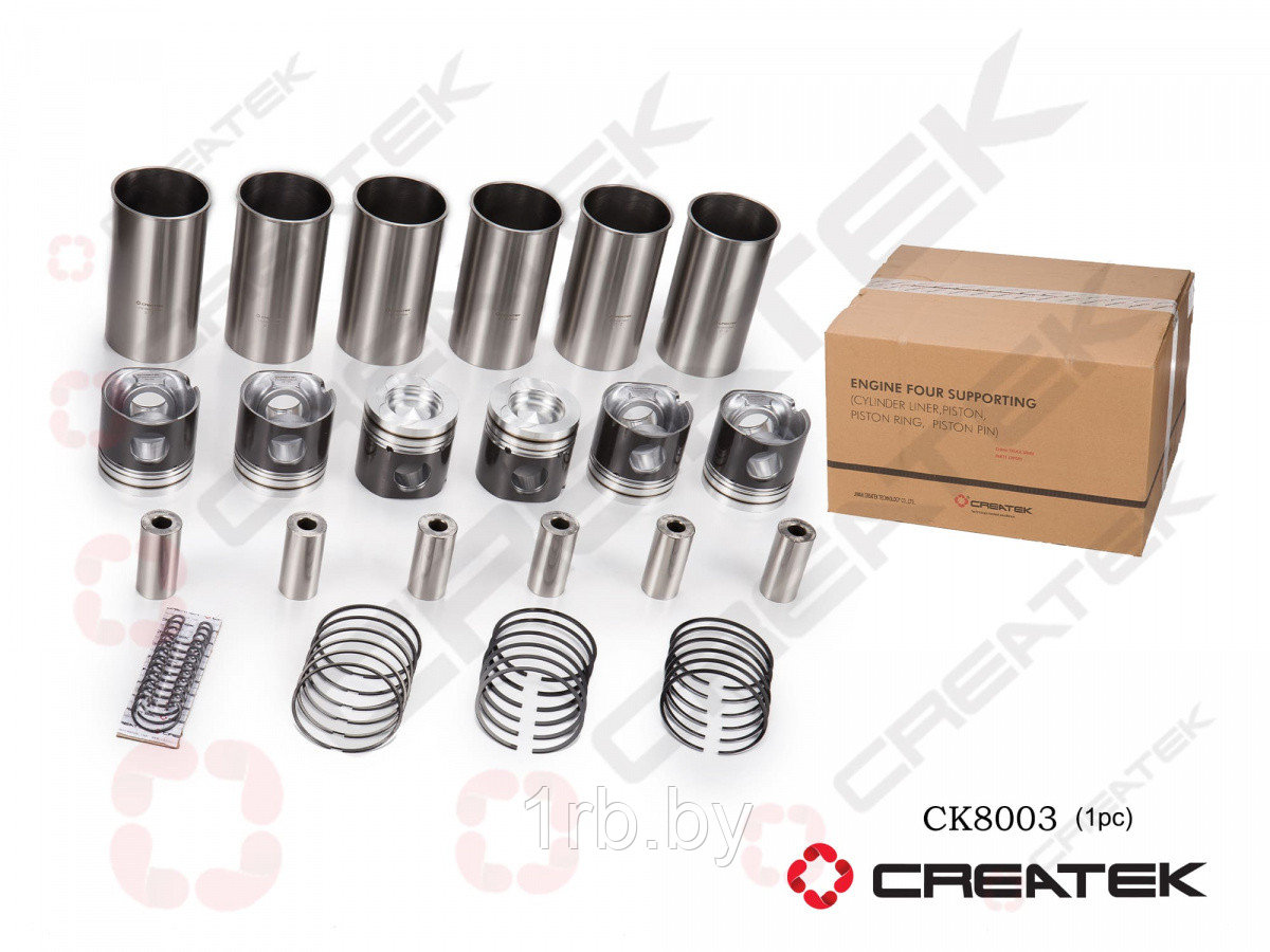Поршневая группа ЕВРО-2, WD615,46 290 л.с., (61560030010-WD615), CK8003HC, createk