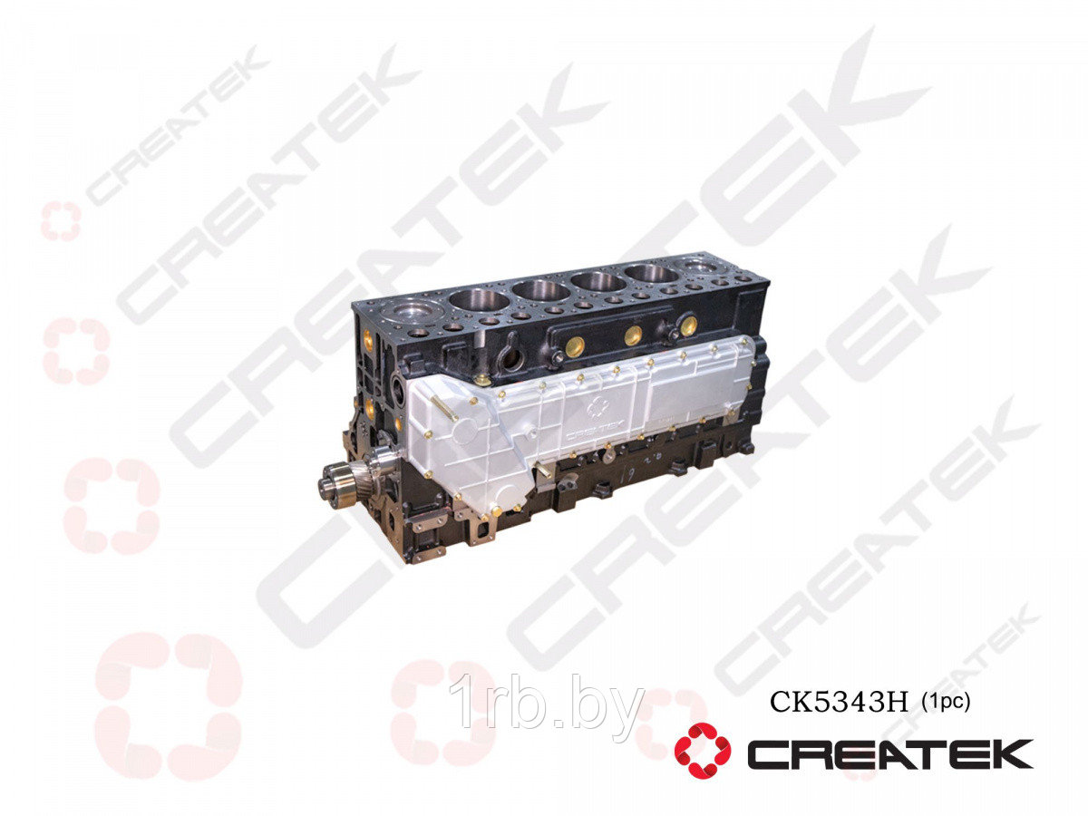 Блок цилиндров WP10.380EGR, ЕВРО-2, в сборе с коленвалом и поршнями, (612600900039), CK5343H, createk