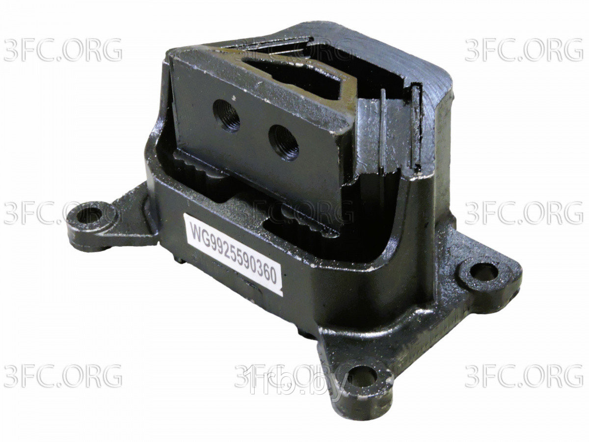 Подушка задняя двигателя MC13, HOWO T5G, SITRAK C7H, (AZ9925590333)