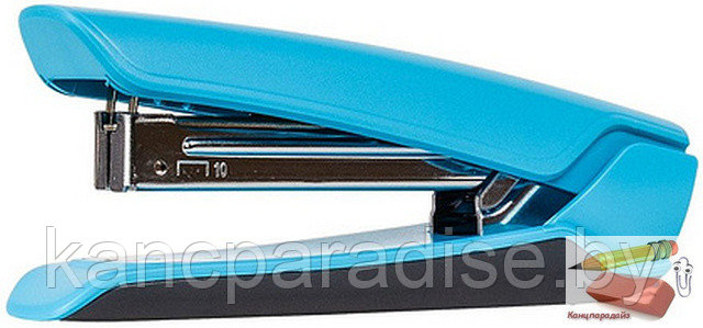 Степлер №10 Kangaro Nowa-10/S на 15 листов, бирюзовый, арт. Nowa-10/S turquoise blue