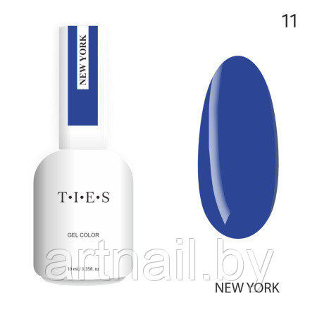 TIES, Гель-лак 11 New York, 10 мл