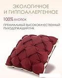 Спальная подушка Espera Home DeLux wine 3D ЕС-5995 65x65, фото 5