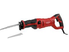 Сабельная пила WORTEX SR 2012 E в кор. + 2 пильных полотна 1200 Вт, дер. 210 мм, ход 30 мм, рег.об. (1200 Вт,