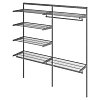 Гардеробная система ПРАКТИК Home Optima G180 графит, фото 3