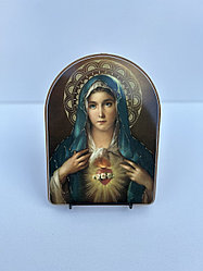 Икона Италия "Сердце Марии" 20х24 см. - 6026/1068