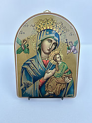 Икона Италия "Мария Nieustającej Pomocy" 20х15 см. - 6024/1002