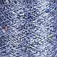 Пряжа с пайетками Yarnart Paillettes цвет 8003 голубой с цветными пайетками, фото 2