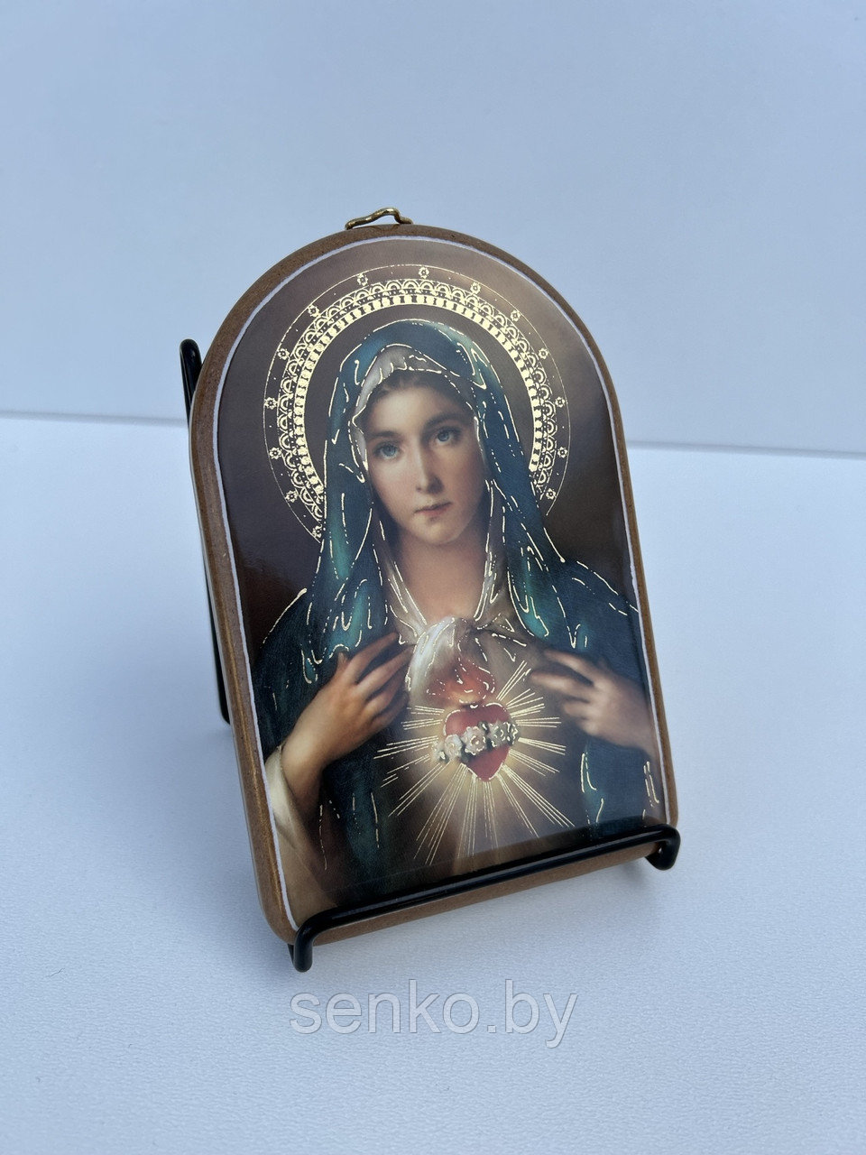 Икона Италия "Сердце Марии" 14х9 см. - 6021/1068