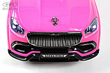Детский толокар RiverToys Z003ZZ-D (розовый) MERCEDES-BENZ MAYBACH GLS600, фото 4