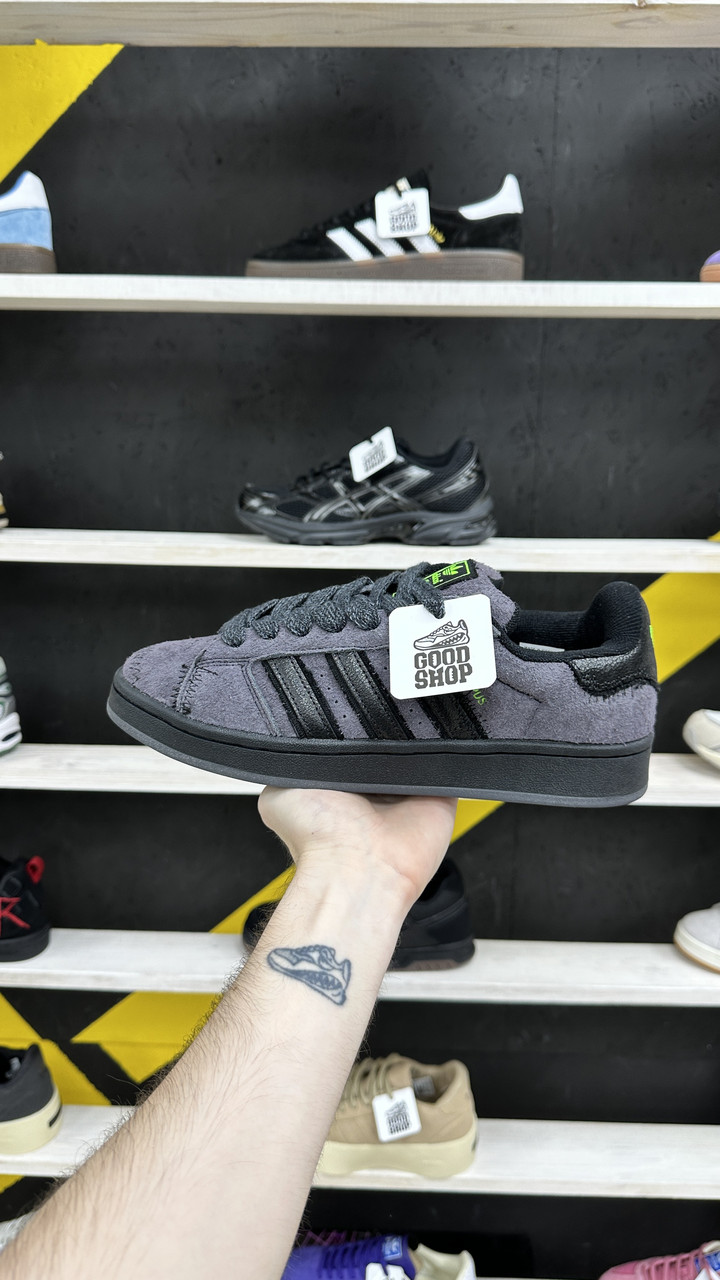 Кроссовки Adidas x Youth of Paris Campus 00's Black Grey