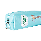 Пенал DELI, ассорти, 1 отделение, на молнии, полиуретан, фото 4