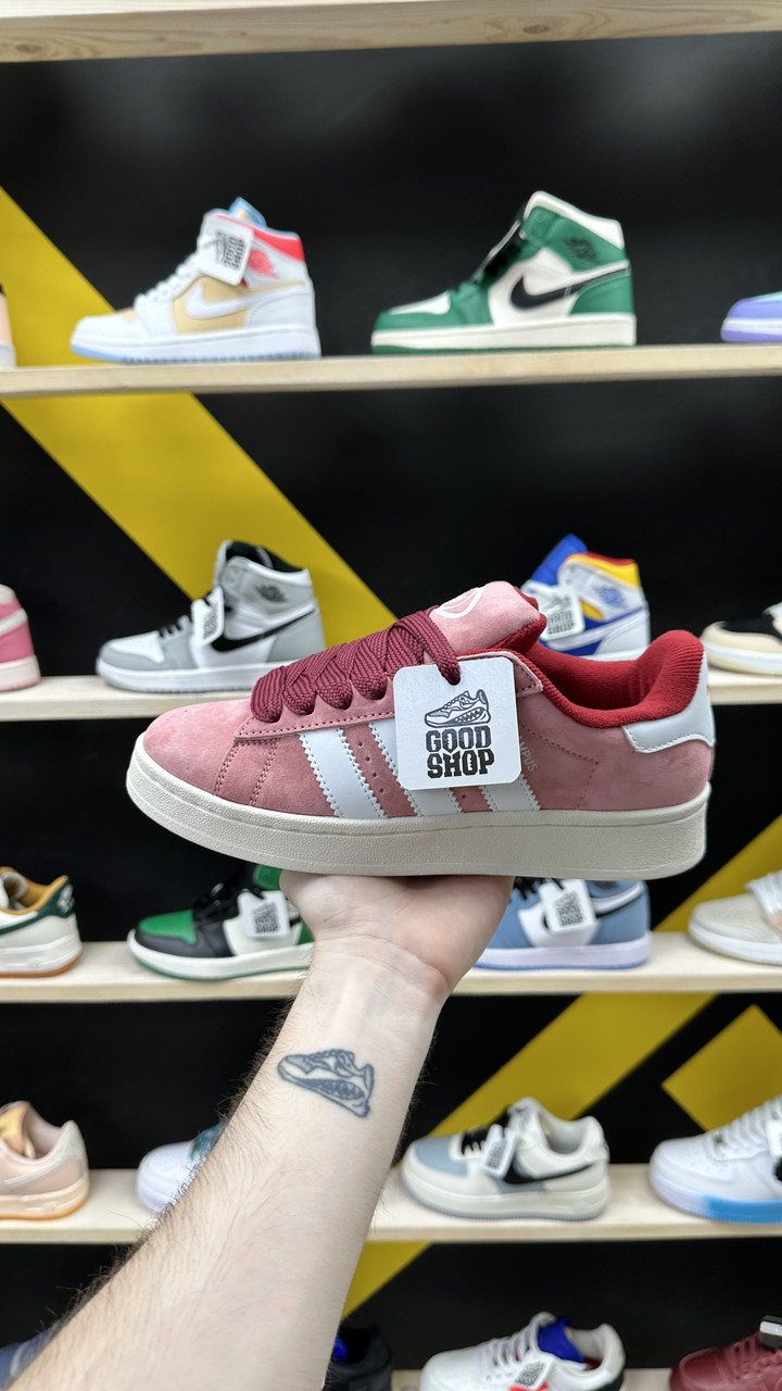 Кроссовки Adidas Campus 00's Pink Beige White