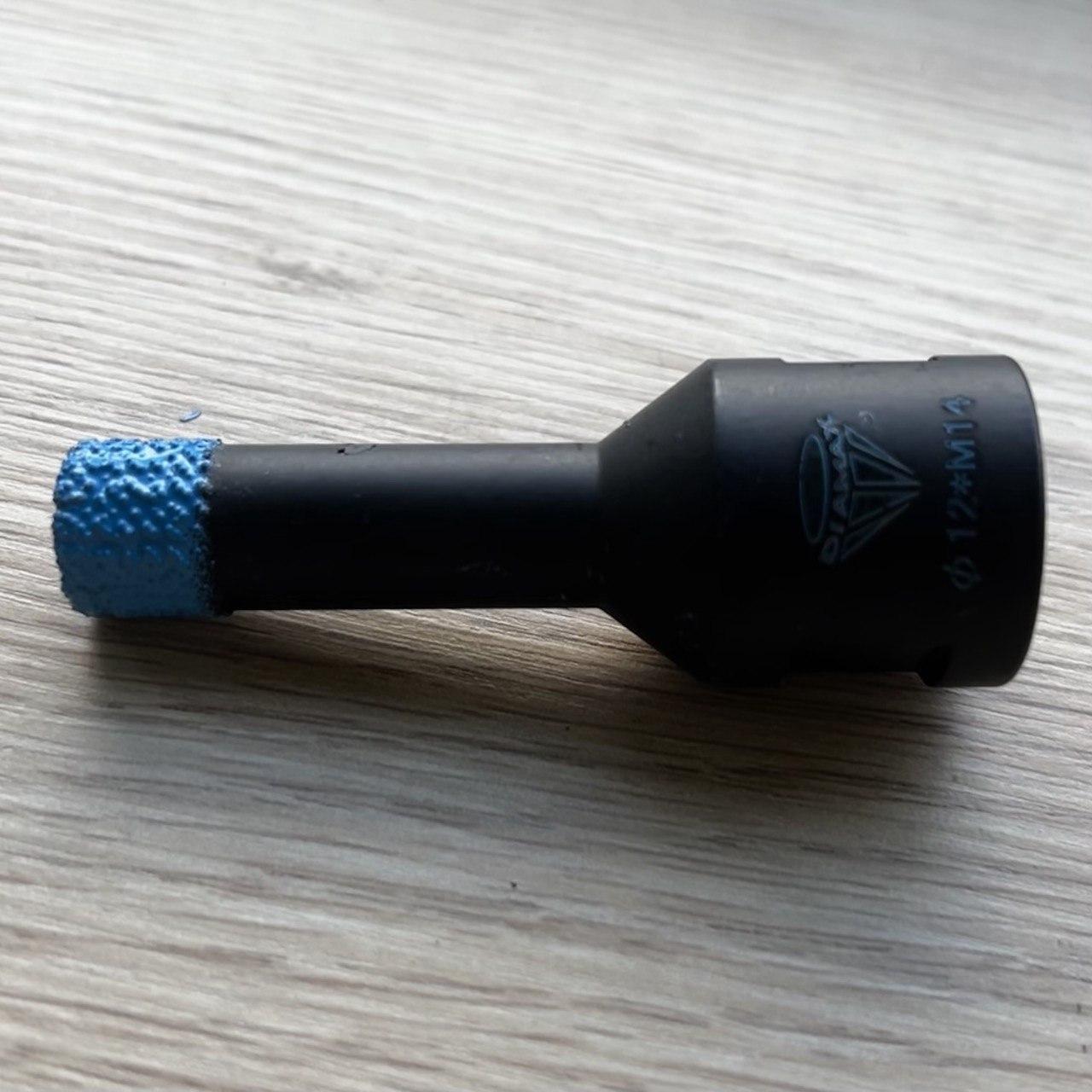 Коронка алмазная DIAMAX сухое сверление без сколов, М14х 20мм