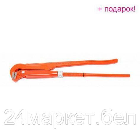 Ключ газовый 1.5" 90° (захват:75мм) F-684U17, фото 2