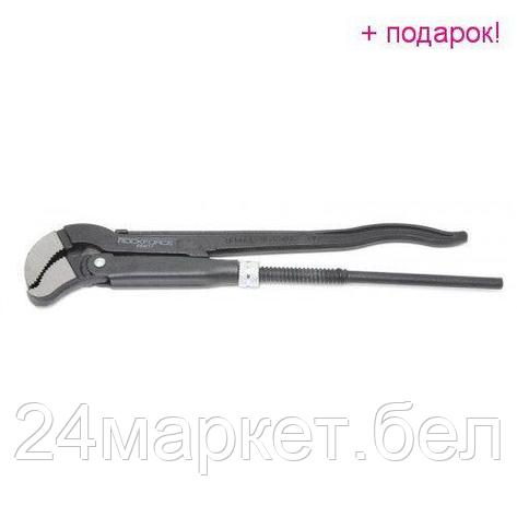 Ключ газовый 2" 45° (захват S-образный:100мм) RF-684C22, фото 2