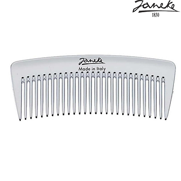 Гребень для волос Janeke Silver Haircomb Mini Серебро