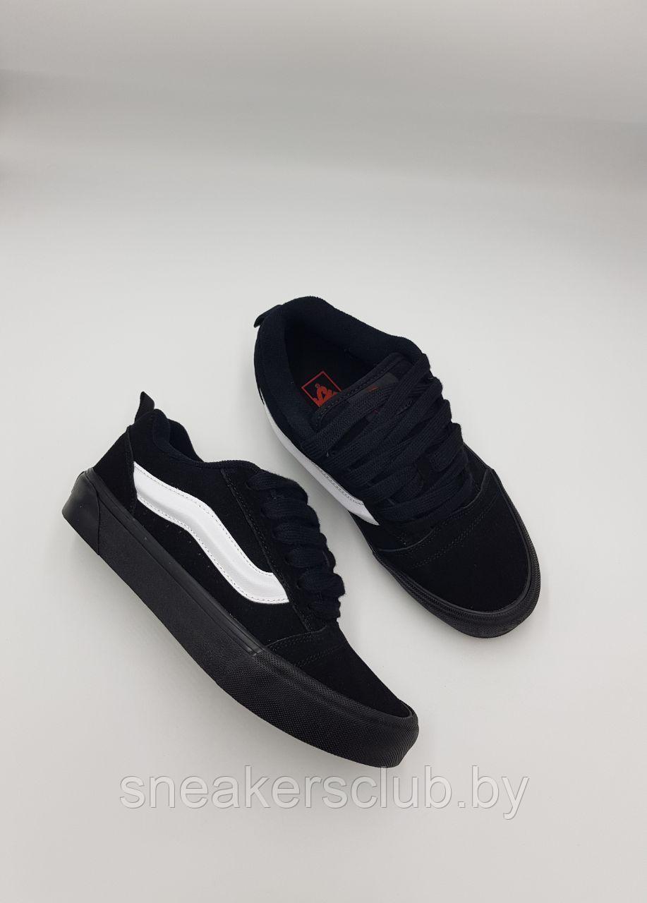 Кеды Vans KNU SKOOL женские / подростковые/черные/весенние/летние